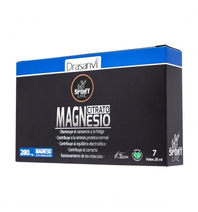 Magnesio Citrato Viales 7 Viales 25ml