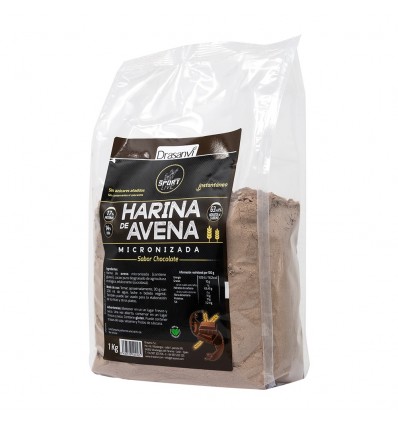 Harina Avena Sabor Chocolate 1Kg Sport Live Drasanvi