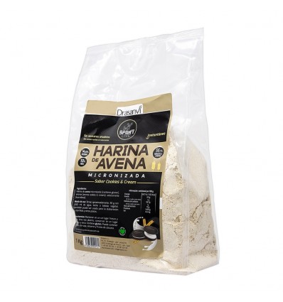 Harina Avena Sabor Cookies cream 1Kg Sport Live Drasanvi