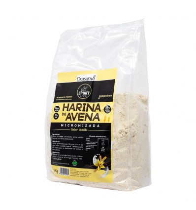 Harina Avena Sabor Vainilla 1Kg Sport Live Drasanvi Harina Avena Sabor Vainilla 1Kg Sport Live Drasanvi