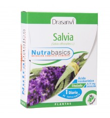 Salvia 30 Cápsulas Nutrabasicos Drasanvi