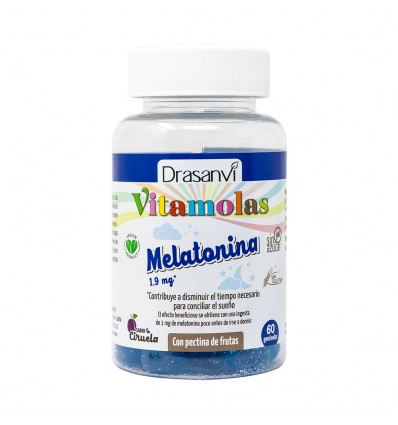 Vitamolas Melatonina 1.9mg 60 Gominolas Sabor Ciruela