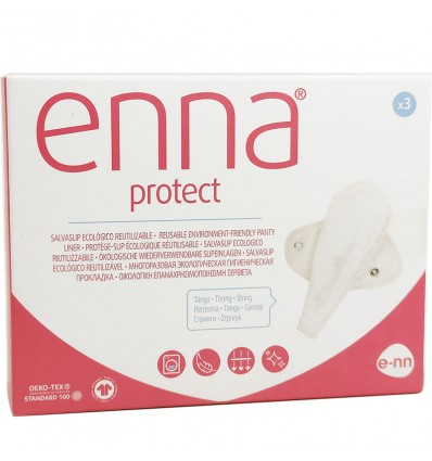 Enna Protect Salvaslip Tanga Reutilizable 3 Unidades