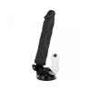 Basecock Realistic Vibrador Control Remoto Negro 21cm