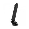 Basecock Realistic Vibrador Control Remoto Negro 21cm