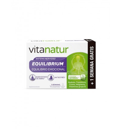 Vitanatur Equilibrium 60 + 15 Comprimés