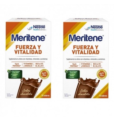 Meritene Chocolate Duplo 30 Sachets