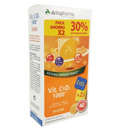 Arkovital Vitamin C + D3 40 Tabletten