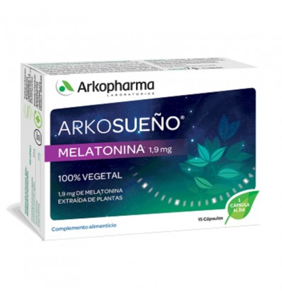 Arkosueño Melatonina Vegetal 1.9 mg 15 Capsulas