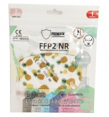 Masque FFP2 NR Ananas Promask 1 Unité Taille Moyenne