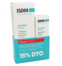 Acniben Repair Gel Crema Hidratante 40ml + Renovador Labial 10ml