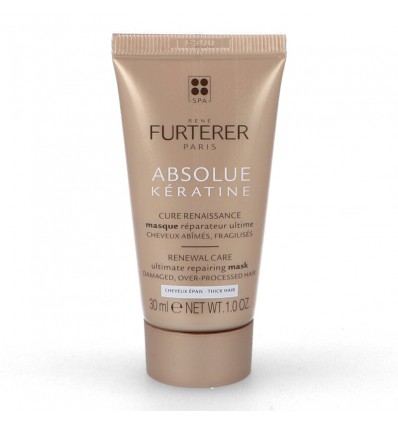 Rene Furterer Absolue Keratina Mascarilla Cabello Grueso 30ml Mini