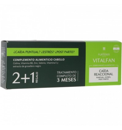 Rene Furterer Vitalfan Anticaida Reacccional 90 Capsulas 3 Meses