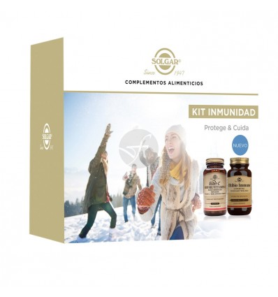 Solgar Kit Inmunidad Ester C Plus 1000 30 comprimidos + Ultibio Inmune 30 Capsulas