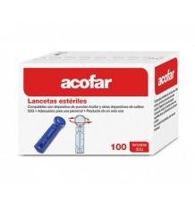 Acofar Lancetas Esteriles 100 Unidades