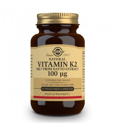 Solgar Vitamina K2 50 Capsulas vegetales