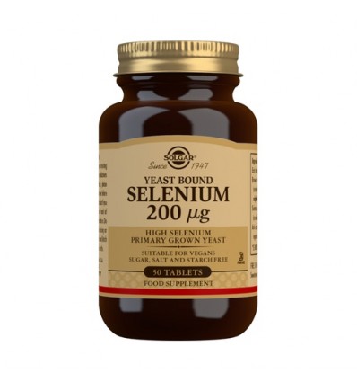 Solgar Selenium 200 mcg 50 Tablets
