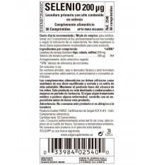 Solgar Selenio 200 mcg 50 Comprimidos