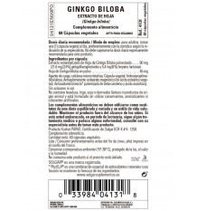 Solgar Spf Ginkgo Biloba 60 Capsulas Vegetales