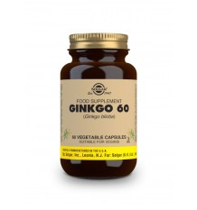 Ginkgo Solgar 60 Gélules Végétales