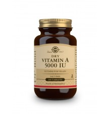 Solgar Vitamina A Seca 5000 Ui 100 Comprimidos