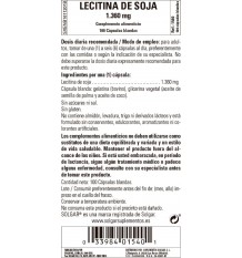 Solgar Lecitina 1360mg 100 Perlas