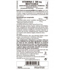 Solgar Vitamina C 500mg 90 Comprimidos Masticables Frambuesa