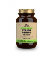 Solgar Spf Gingseng Extrait Coréen Pur 60 Gélules