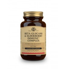 Solgar Beta Glucanos Inmune Complex Con Sauco 60 Capsulas