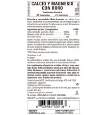 Solgar Calcio Magnesio Boro 250 Comprimidos