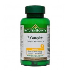 Natures Bounty B Complex Complexo Vitamina B 100 Comprimidos