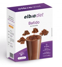 Boîte de Shake au Chocolat Elbia Diet 7 Portions