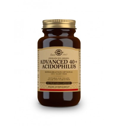 Solgar 40 Plus Acidophilus 60 Capsulas