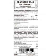 Solgar Arandano Rojo Vitamina C 60 Capsulas