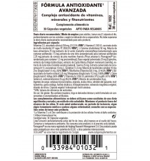Advanced Antioxidant Solgar 30 Capsulas