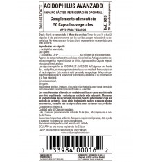 Solgar Acidophilus No lacteo 50 Capsulas