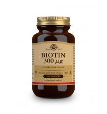 Biotina Solgar 300 microgramos 100 comprimidos
