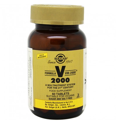 Solgar Formula Vm 2000 60 Comprimidos