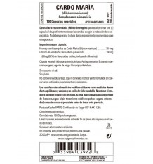 Cardo Mariano Solgar 100 Capsulas