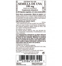 Solgar Extracto Semilla Uva 100mg 30 Vegicaps