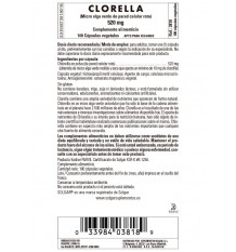Solgar Clorela 520mg 100 Capsulas