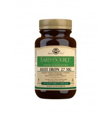 Solgar Earth Source Koji Iron 27mg 30 Vegetable Capsules