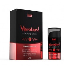 Intt Vibration Strawerry Exciting Couples Gel 15ml