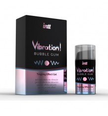 Intt Vibration Bubble Gum Gel excitante Casais 15ml