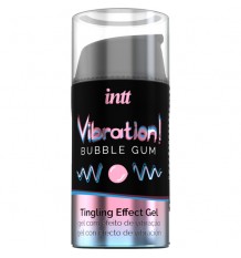 Intt Vibration Bubble Gum Gel Excitante Parejas 15ml