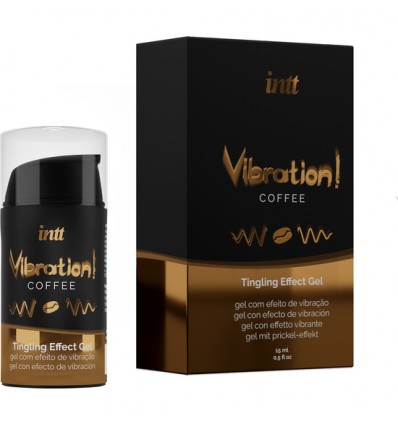 Intt Vibration Coffee Gel Excitante Parejas 15ml