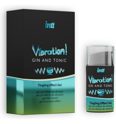 Intt Vibration Gin Tonic Gel Excitante Parejas 15ml