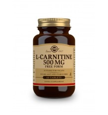 Solgar L-Carnitina 500 mg 60 Comprimidos