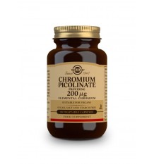 Solgar Picolinato Cromo 200 µg 90 Capsulas Vegetales