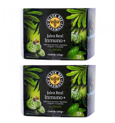 Black Bee Immuno+ Royal Jelly 20 Ampoules+20 Ampoules Duplo Promotion
